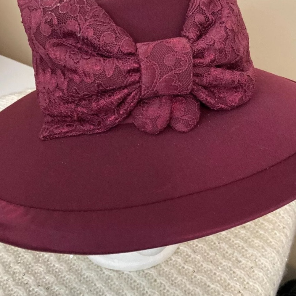 NWT Aussie Austine Eggplant Dress / Church Hat